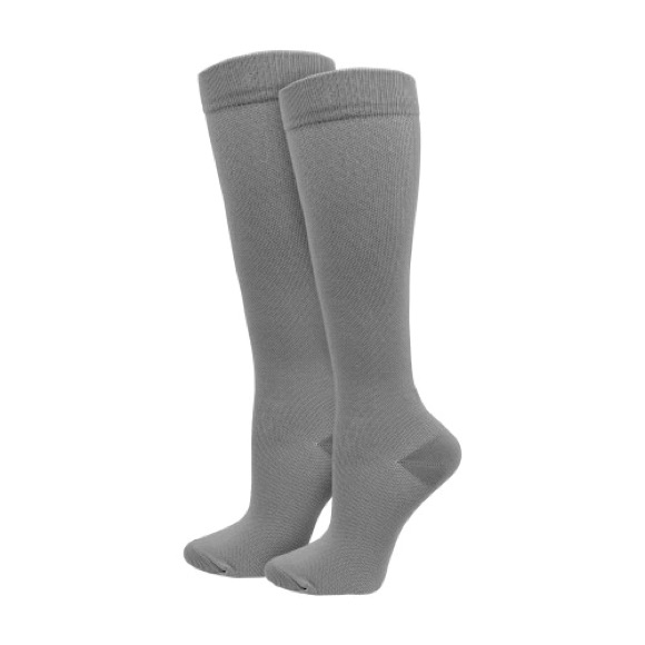 Solid Grey Compression Sock